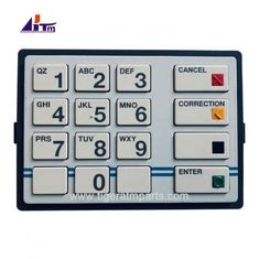 एटीएम मशीन पार्ट्स Diebold Nixdorf Opteva EPP7 कीबोर्ड प्लास्टिक बटन 49249434000A