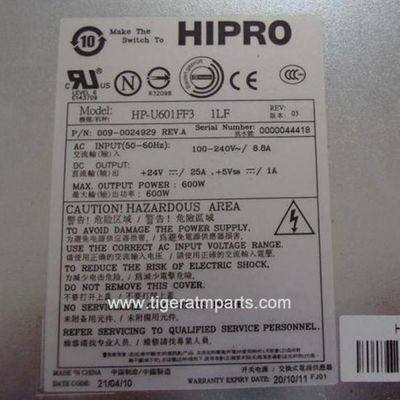 009-0024929 NCR 6625 600W 24V पावर सप्लाई एटीएम मशीन पार्ट्स
