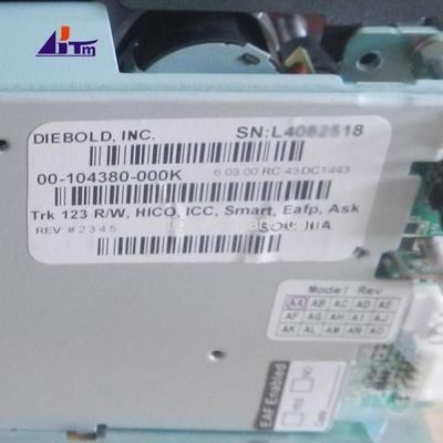 एटीएम मशीन पार्ट्स Diebold कार्ड रीडर TRK 123 R/W HICO ICC स्मार्ट 00104380000K
