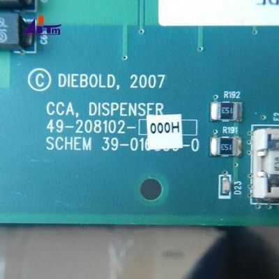 एटीएम मशीन पार्ट्स Diebold Opteva सीसीए डिस्पेंसर नियंत्रण बोर्ड 49208102000H