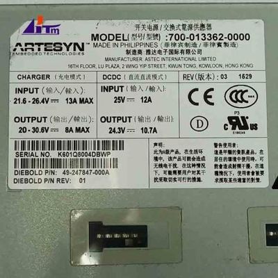 एटीएम मशीन पार्ट्स Diebold बिजली की आपूर्ति DCDC 24V 400W 49247847000A