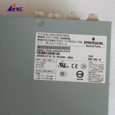 एटीएम मशीन पार्ट्स Diebold 980W बिजली की आपूर्ति 19063498000A