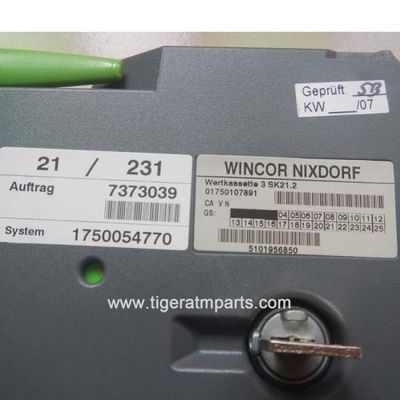 1750107891 Wincor Nixdorf CCDM कैसेट एटीएम मशीन पार्ट्स
