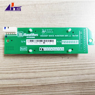 नॉटिलस ह्योसुंग MX 2600SE फंक्शन कुंजी लेफ्ट 7650000031 एटीएम स्पेयर पार्ट्स