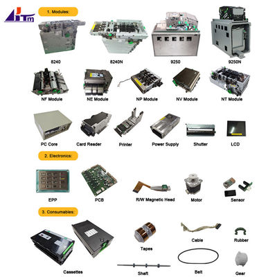 GRG बैंकिंग H68 H22 9250 9250N 8240 2840N एटीएम प्रतिस्थापन भागों