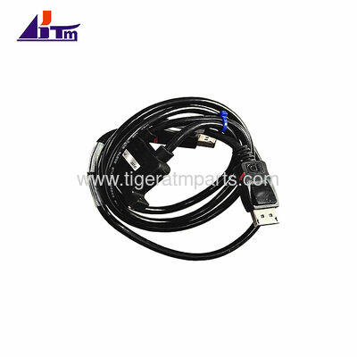 एनसीआर 6684 केबल असेंबली डुअल पैनल माउंट डिस्प्ले पोर्ट एक्सटेंशन 009-0031402