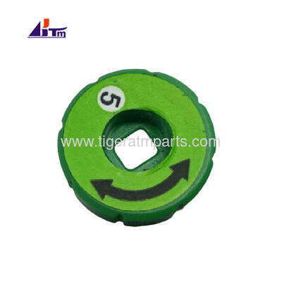 एनसीआर एटीएम पार्ट एसडीएम2 लोअर ट्रांसपोर्ट प्लास्टिक ग्रीन रोलर 484-0106810-02