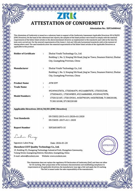 चीन Tiger Spare Parts Co., Ltd प्रमाणपत्र