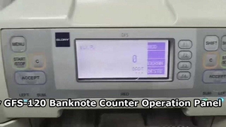 ग्लोरी जीएफएस 120 ऑपरेशन पैनल रिप्लेसमेंट